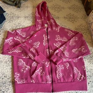Pink Barbie Logo Hoodie